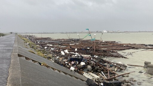 凱米颱風重創牡蠣養殖 嘉義縣農損初估1億6200萬元