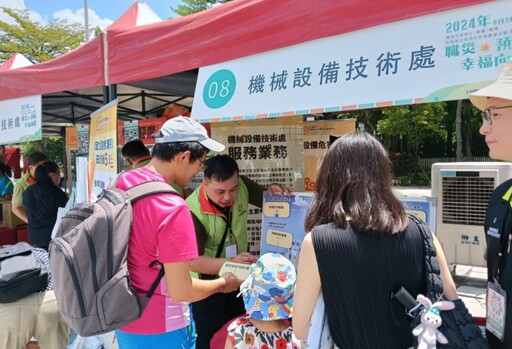 職災關懷園遊會台中首登場 工傷勇士街頭散播歡樂