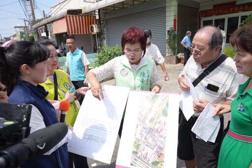 縣政府「土地重測偷天換日 土地面積、移花接木!」 立委陳素月反映民情向縣府討公道