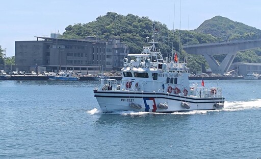 蘇澳海巡再添生力軍 新造35噸級艇加入執法行列