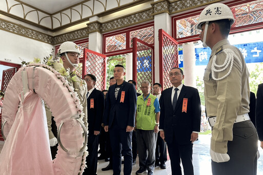 九三軍人節敬悼忠魂 新北市秋祭典禮感念烈士無私奉獻