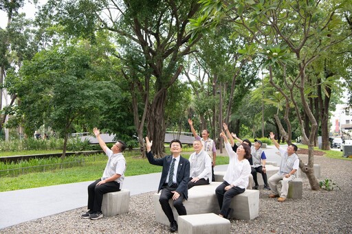 嘉市打卡亮點再+1 民生公園融合嘉大校園交織出「道將圳水綠廊道」