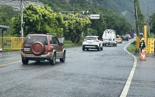 更新∕蘇花公路10/3颱風路況 崇德路段土石流災害提前於13時搶通