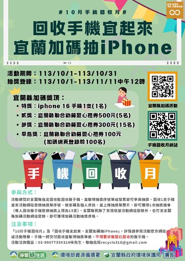 手機回收宜起來 iPhone 16好禮等你拿