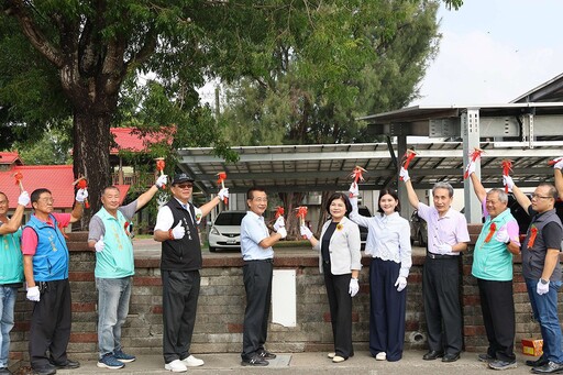 建設學童安全通學步道 雲林大埤舊庄國小道路改善工程動土