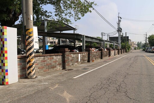 建設學童安全通學步道 雲林大埤舊庄國小道路改善工程動土