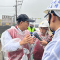 新北防颱總動員 侯友宜視察復建成果 副市長督導抽水站備戰