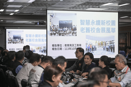 老校舍重現新風貌 張善政推動智慧永續校園 提升學習環境品質