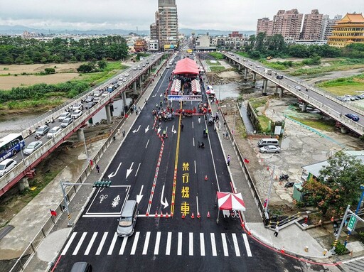 嘉市軍輝橋喜迎嶄新面貌 歷時2年半改建完工通車