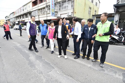 彰縣府投入1,769萬元 改善南彰危險路段及道路不平