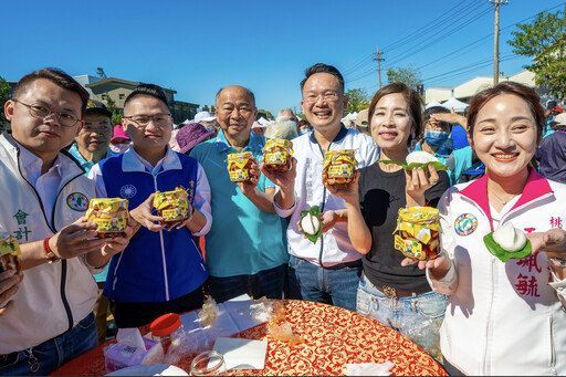 平鎮蘿蔔節驚豔開幕 蘇俊賓盼農業美食與文化代代相傳