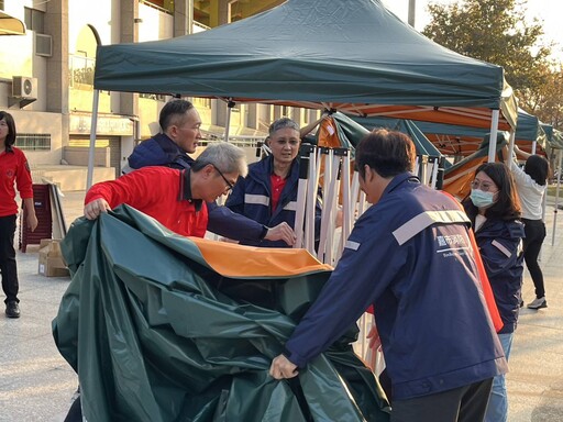 春節前地震防災演練 消防局模擬強震守護嘉義市安全