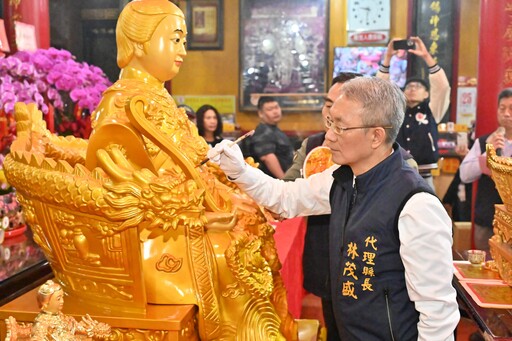 南方澳南天宮金媽祖開光 護佑國泰民安風調雨順