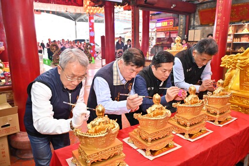 南方澳南天宮金媽祖開光 護佑國泰民安風調雨順