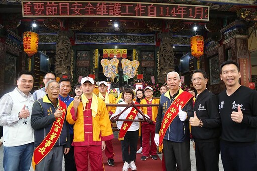 大天宮五穀王廟重現失傳祭典 黃敏惠為芒神、春牛點睛