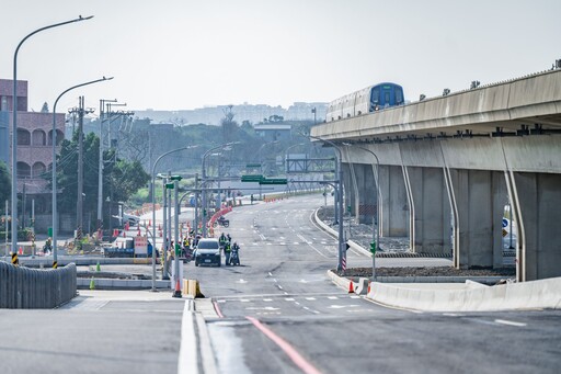 大園到青埔更快了 航青路串聯航空城 張善政：提升交通與市容品質