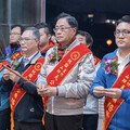 張善政出席玉皇大帝祝壽大典 祈願桃園市民平安順遂