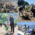 龜山島開放前夕 逾600人淨灘植樹 清除近3噸垃圾