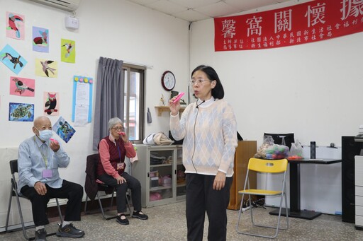 全時段開放新生活促進會三芝馨窩據點 健康促進、才藝活動、共餐 長者笑開懷