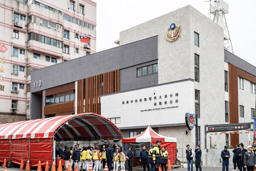 大溪治安再升級 南雅派出所全新廳舍正式啟用