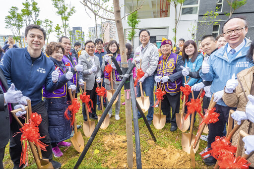 公益不落人後 國際獅子會300B3區桃園植樹 張善政力讚綠化貢獻