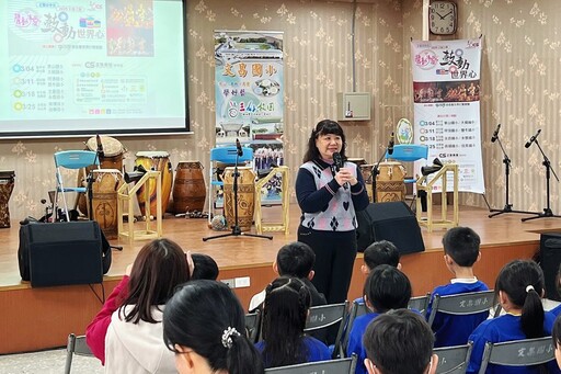 隨著音樂鼓動熱情 聲動傳愛到彰化福興校園