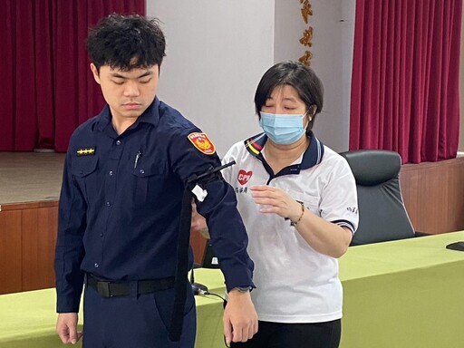 彰基攜手彰縣警局推動創傷急救訓練 提升員警現場的自救與互救能力