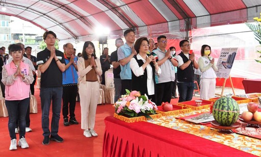 黃金帝國拆除動土祈福 期待能風華再現、活化地方