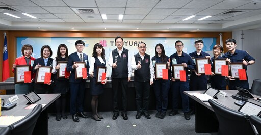 守護市民血汗錢 桃園表揚15名警銀英雄 成功攔阻近2千萬詐騙