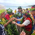 跨越2千公里海域 南島舟船Alingano Maisu抵臺東 阿美族儀式盛大歡迎