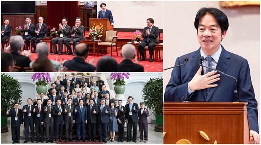 接見南市醫界重要幹部 賴清德分享3項使命 提出和平四大支柱行動方案