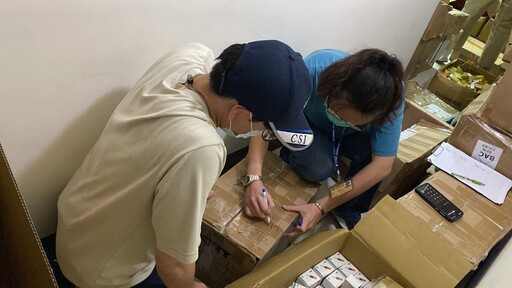 嘉義縣破獲首宗大型電子煙倉儲 查扣市值逾5,000萬元