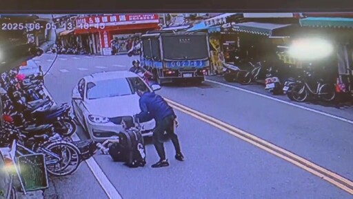 影音/宜蘭女遭車猛撞 嫌犯假車禍真搶劫打鬥逃逸被逮