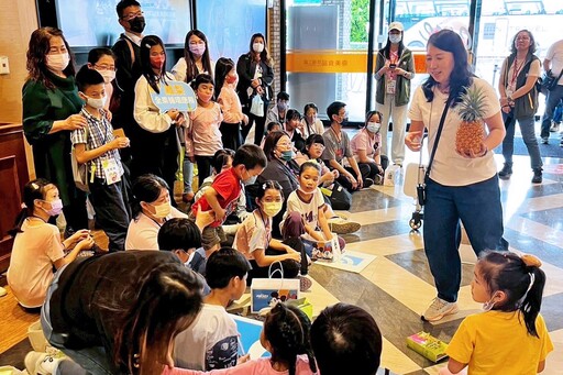 工研院已在南台灣辦理60場公益活動 再伴弱勢孩童體驗鳳梨全果利用