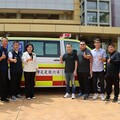 造福鄉里 江冠葆等5人合資捐贈雲林縣消防局救護車1部