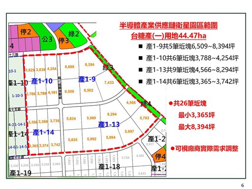 「馬稠後半導體產業供應鏈衛星園區」招商啟動 歡迎廠商來嘉設廠