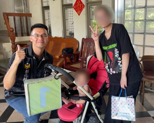 越南學生異鄉生子 芳苑警溫馨關懷促成最美外交