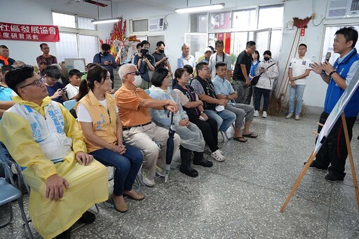 雲縣府多管齊下推動新庄子大排護岸治理工程 守護居民安全居住環境