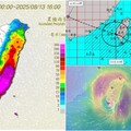 影音/中颱楊柳從七股出海 暴風雨狂襲猛炸高屏花東