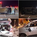 影音/翻車釀4大人3小孩擦挫傷 駕駛：閃貓咪失控