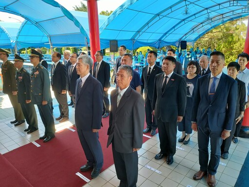 輔導會辦理中元節中部地區祭悼典禮 感念亡故榮民犧牲奉獻精神