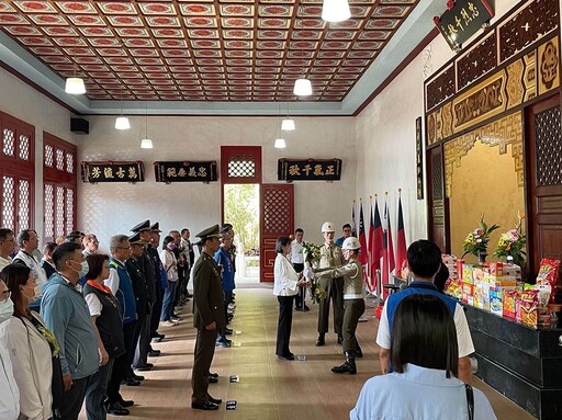 雲林縣舉行秋祭國殤祭典 緬懷41名英靈表達追思