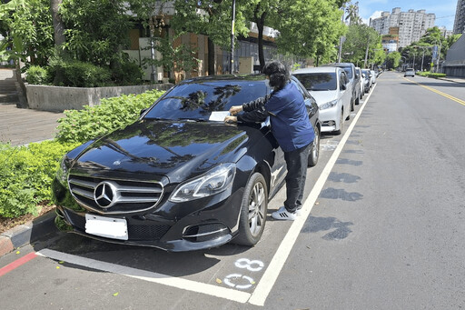 不只新增車位更要整頓秩序 板橋、林口共80格路邊停車格10/1起收費