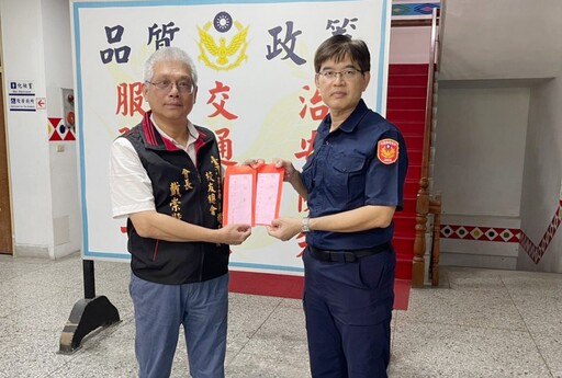 警專校友總會會長戴崇贒暖心慰問 盼受傷學弟早日康復重返崗位