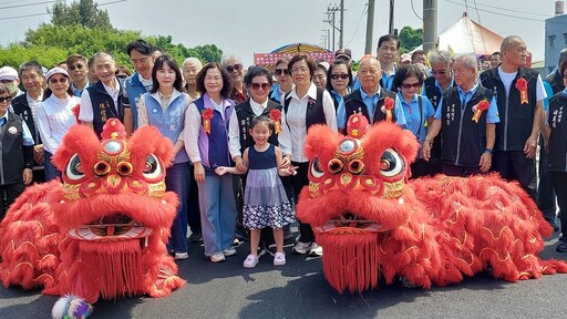 影音/芳苑再添交通新地標 善堂橋及善樑橋通橋啟用