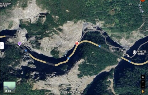 影音/台8線靳珩隧道西口出現堰塞湖 請鄉親盡速離開太魯閣