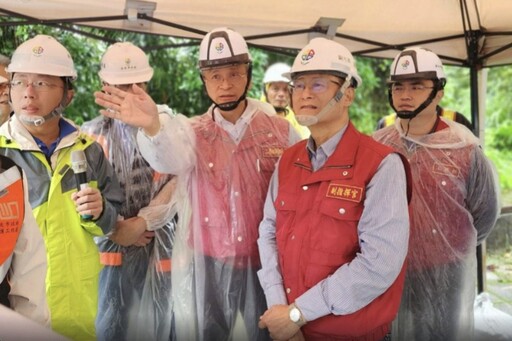 副市長親赴康寧街視察災後工程 同步啟動防颱SOP 確保新北公共安全