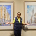 郭綜合醫院總裁郭宗正精彩的水彩畫作定14日在台南文化中心展出