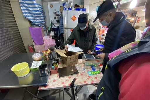新北市場處四年有成 攤商安裝截留器或細濾網 71處攤集區擺脫水溝惡臭