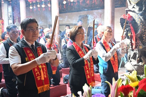 影音/彰化縣媽祖祈福文化節盛大登場 13尊媽祖齊聚枋橋頭天門宮祈福